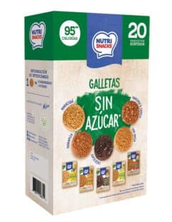 Galletas sin azúcar agregado, 20 pack mixto