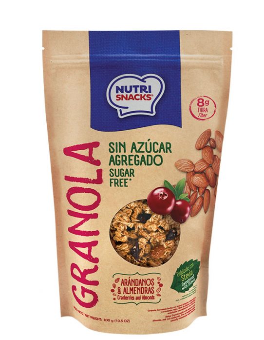 Granola Nutrisnacks Sin Azúcar Agregado 420g