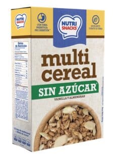 Multicereal Vainilla y Almendras Nutrisnacks