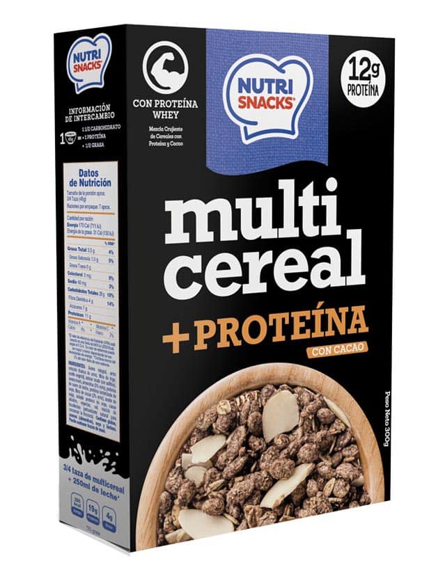 Multicereal + Proteína con Cacao