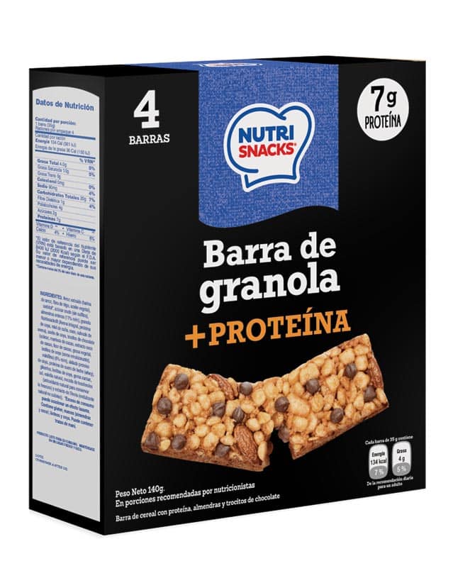 Caja barra + Proteína Nutrisnacks