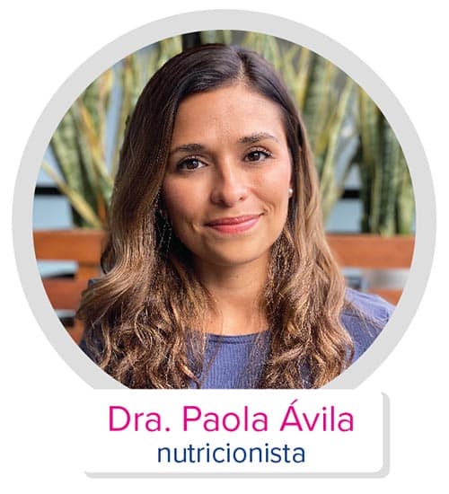 Dra. Paola Ávila nutricionista