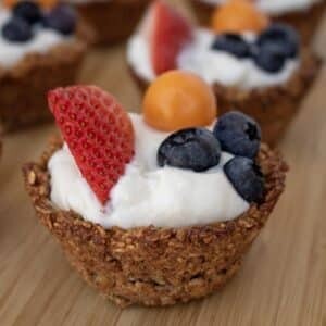 Tartaletas de granola