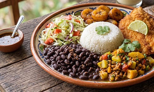 casado típico costarricense